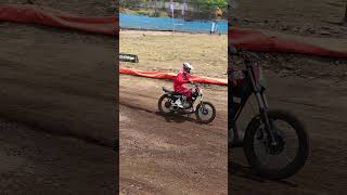 FLAT TRACK LINTASAN BECEK  #motocross  #gtxracingotomotif #flattrack