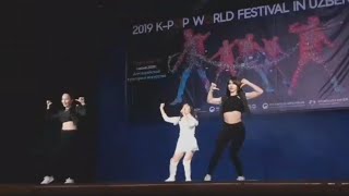 Kim Marina - Kill This Love. Black Pink. K-pop would festival in Uzbekistan 2019