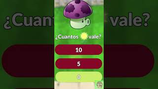 Quiz de Plantas versus Zombis 1 versión Planta ¿Aceptas el reto?. #shorts #plantsvszombies #quiz