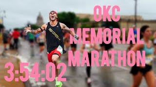 OKC MEMORIAL MARATHON RECAP /PR ACHIEVED! [3:54:02]