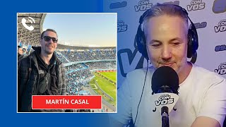 Martín Casal, hincha de Racing: "Racing es una forma de entender el mundo"