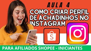 aula 4: como criar foto/imagem para perfil de achadinhos (afiliado Shopee)