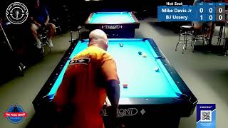 Mike Davis Jr vs BJ Ussery - 10 Ball Tournament - Hot Seat - Points Event #8 - 10/5/24