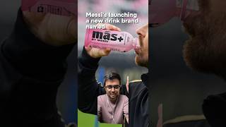 Messi’s New Drink Brand Mas+