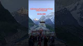 दयानिधान बाबा केदारनाथ धाम से आज के दिव्य मंगल दर्शन #bholenath #kedarnath #shiv #mount #subscribe