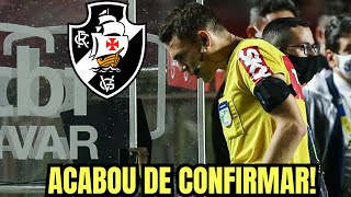 URGENTE! ACABOU DE ANUNCIAR! FOI CONFIRMADO! NOTÍCIAS DO VASCO