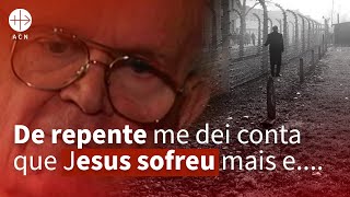 O PADRE QUE FOI ESPANCADO POR SEUS TORTURADORES NO CAMPO DE CONCENTRAÇÃO