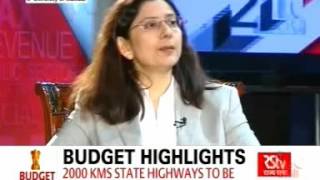 Shefali Goradia speaks to DD Rajyasabha on the Budget Day