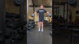 Exercise: Heavy DB Lateral Swings