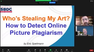 Who’s Stealing My Art? How to Detect Online Picture Plagiarism