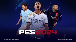 PES 2018 SEASON UPDATE 2024 Full Update Ps4Hen / Ps5 Jailbreak