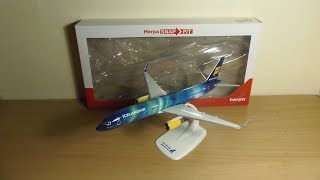 Unboxing - Herpa 1:200 Icelandair "Hekla Aurora" Boeing 757-256(WL)