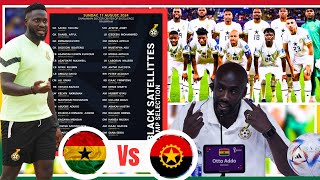 Ghana vs. Angola🇬🇭 coach name 35-man squad to prepare for WAFU B Championship  in Accra