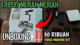 UNBOXING‼️VLOGGING KIT PAKET SEHARGA 30 RIBUAN DI SHOPEE