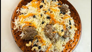 Afghani pulao recipe/how to make real Afghani kabuli pulao | Khanams Kitchen