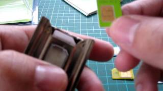 iPhone4 Microsim card cutter review : DealExtreme