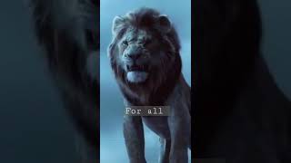 lion attitude video (for all )#shorts