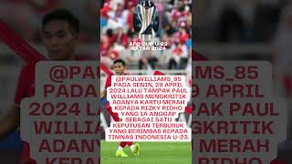 "Kartu Merah Rizky Ridho AFC CUP 2024" #sports #timnasday #afcu23asiancupqatar2024