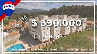 Apartamento com 3 dormitórios à venda, 68 m² por R$ 390.000,00 - Horto Santo Antonio - Jundiaí/SP