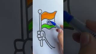 Tricolour flag#shorts #viral #satisfying #short @Sumansahdiy