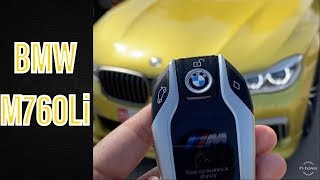 2019 BMW M760 Li yellow Austin