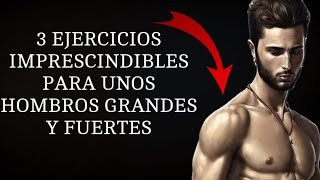 3 EJERCICIOS IMPRESCINDIBLES PARA UNOS HOMBROS GRANDES Y FUERTES 🥥🔥