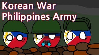 Countryball Korean War Philippines Army | 컨트리볼 한국전쟁 필리핀군