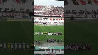 Torcida Do Santa Levantando O Bandeirão!