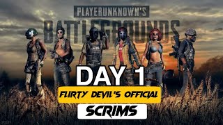 Flirty Devils Official Scrims - Day 1