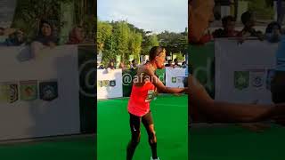 Agus Prayogo Juara 10 K Samota NTB