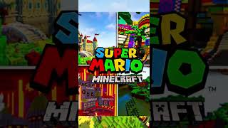 Mario Minecraft World Tour! #mariominecraft #minecraftshorts #minecraft #minecraftbuilding #shorts