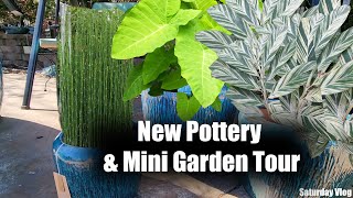 New Tommy Bahama Pottery & Mini Garden Tour || Saturday Vlog