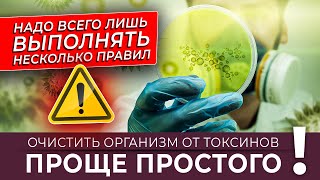 Очистить организм от токсинов проще простого, надо всего лишь выполнять несколько правил