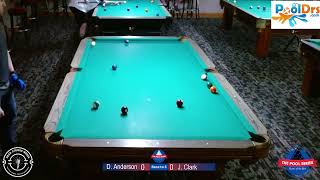 David Anderson vs Justin Clark - 8 Ball Tournament - Final Four Winners Side - 2/10/24