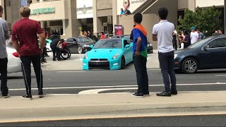 Lowered Cars Leaving Car Show! (Will they SCRAPE?!)