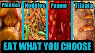 EAT WHAT YOU CHOOSE 🍲🍲🤣🤣😂