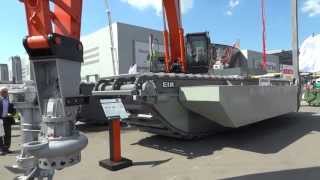 Floating excavator Hitachi Zaxis 330-5G