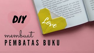 PEMBATAS BUKU BENTUK HATI