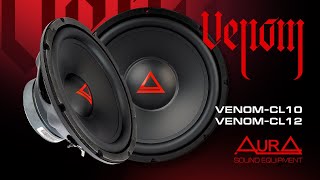 Сабвуферы AurA VENOM-CL10 и VENOM-CL12