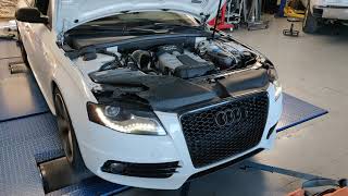 2012 Audi S4 Integrated Engineering Stage 2 Dual Pulley Dyno Run w/Loud Whine