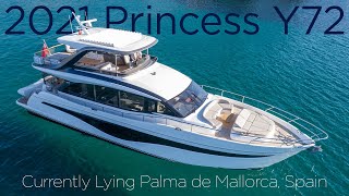 2021 Princess Y72 'Kala' FOR SALE