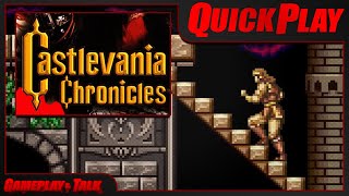 Castlevania Chronicles (PS1) | Gameplay and Talk Quick Play #29 - Original Mode