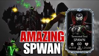 MK11 Spwan is Amazing | Maxed Spwan GamePlay | MK Mobile