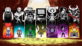 Undertale: All Main Boss Battle Themes (Pacifist, Genocide, Final Bosses)