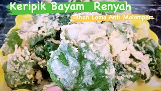 Keripik Bayam Renyah Tahan Lama