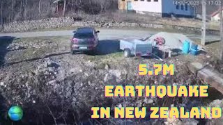 5.7M Earthquake in New Zealand on 15 February 2023 ll 6.7M earthquake in Romania