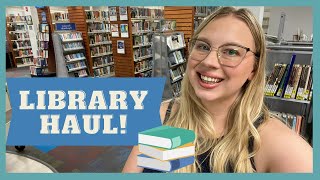 Library Haul! || So many good finds at the library|| July Library Finds