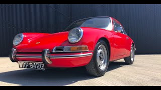 Porsche 911T 1969 Sportamatic 2.0 Coupe Red