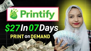 Printify App 2024 | Earning App Withdraw Easypaisa Jazzcash | Online Earning in Pakistan