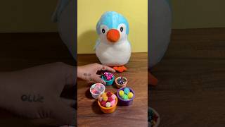 🌈🐧🎉Super cute penguin with asmr satisfying beads #satisfyingasmr #asmrvideo #penguin #beadsasmr